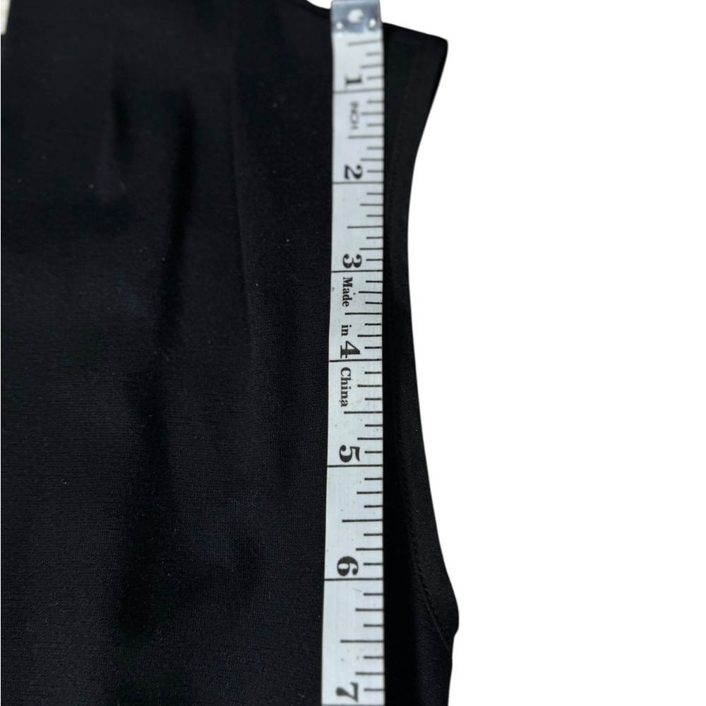 Kate Spade Womens Rock the Casbah Solid Black V Neck Knit Sheath Dress Size 2 - Picture 12 of 15